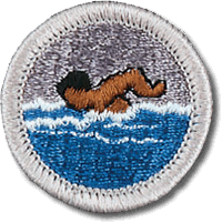 Swimming merit badge