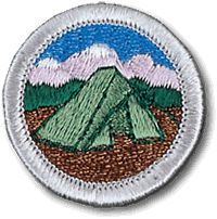 Camping merit badge