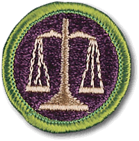 Law merit badge