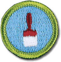 Painting merit badge