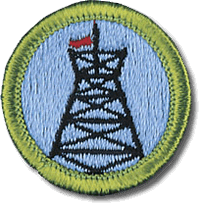 Pioneering merit badge