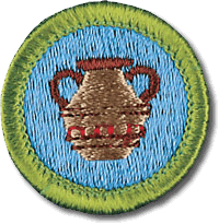 Pottery merit badge