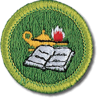 Reading merit badge
